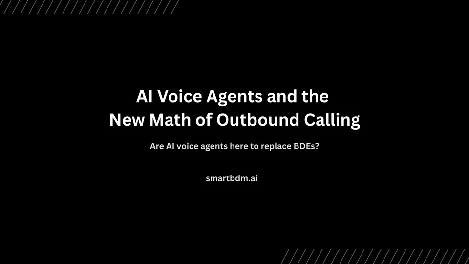 Cover image for “AI Voice Agents and the New Math of Outbound Calling”